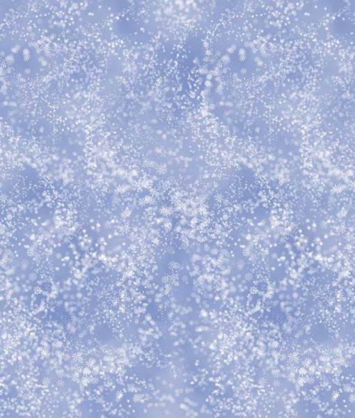 40' Snow Flurries Room Roll
