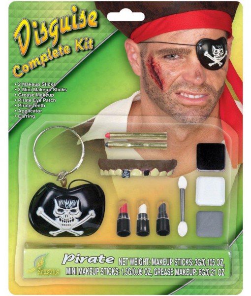 Pirate Makeup Kit (Adult)