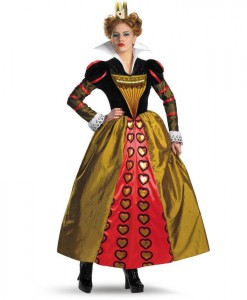Alice In Wonderland Movie Deluxe Red Queen Adult Costume