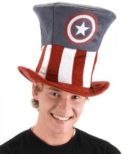 Captain America Mad Hatter Adult Hat