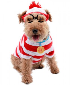 Where's Waldo Woof Pet Costume
