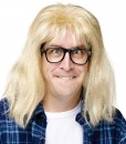 SNL Garth Algar Wig and Glasses Accessory Kit