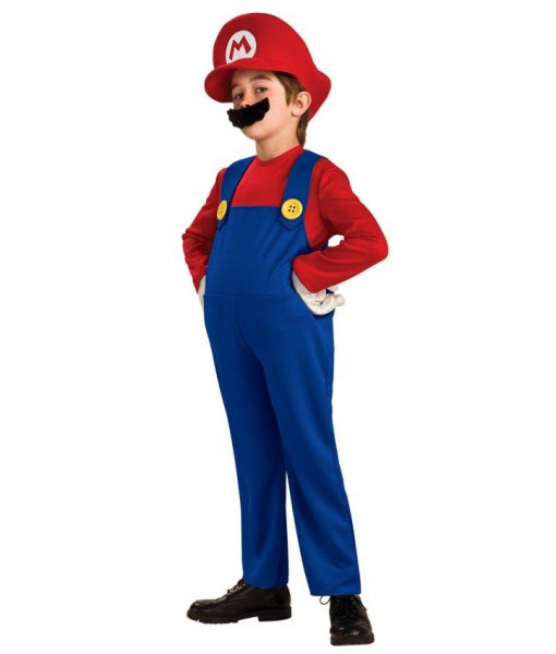 Super Mario Bros. - Mario Deluxe Toddler / Child Costume