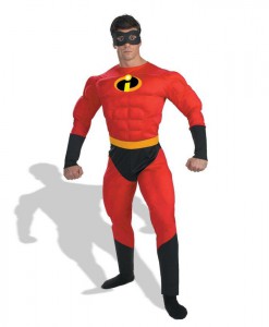 Disney Mr. Incredible Muscle Adult Costume