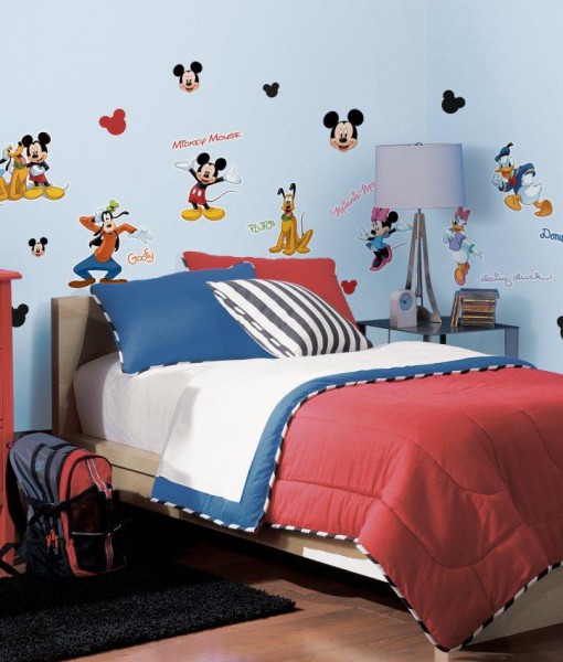 Disney Mickey and Friends Removable Wall Decorations