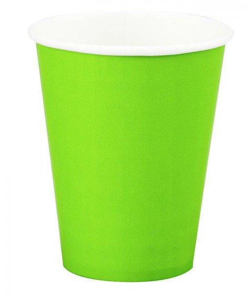 Fresh Lime (Lime Green) 9 oz. Paper Cups (24 count)