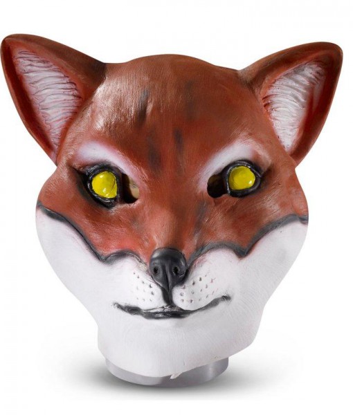 Latex Fox Mask (Adult)