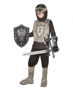 Knight (Silver) Child Costume Kit