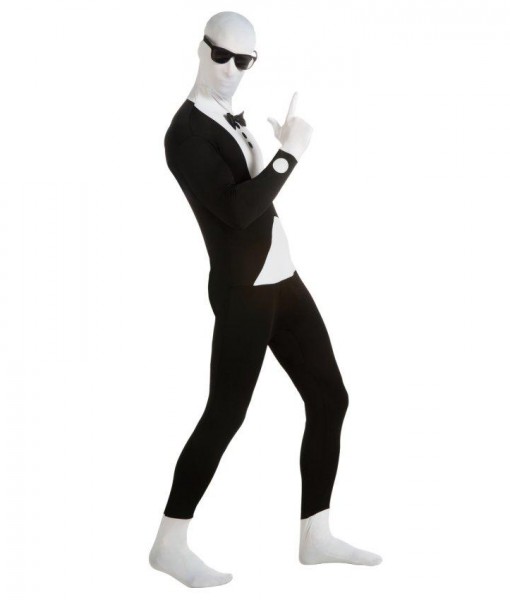 Tuxedo 2nd Skin Suit Adult Costume