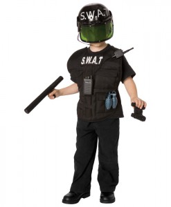 S.W.A.T. Officer Child Costume Kit