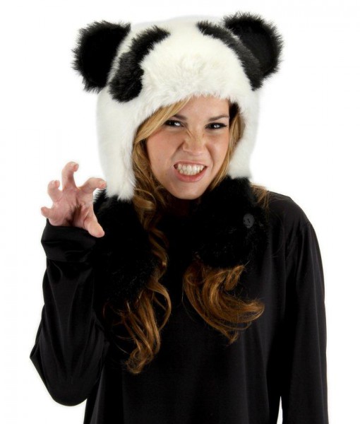 Panda Bear Hug Hat Adult